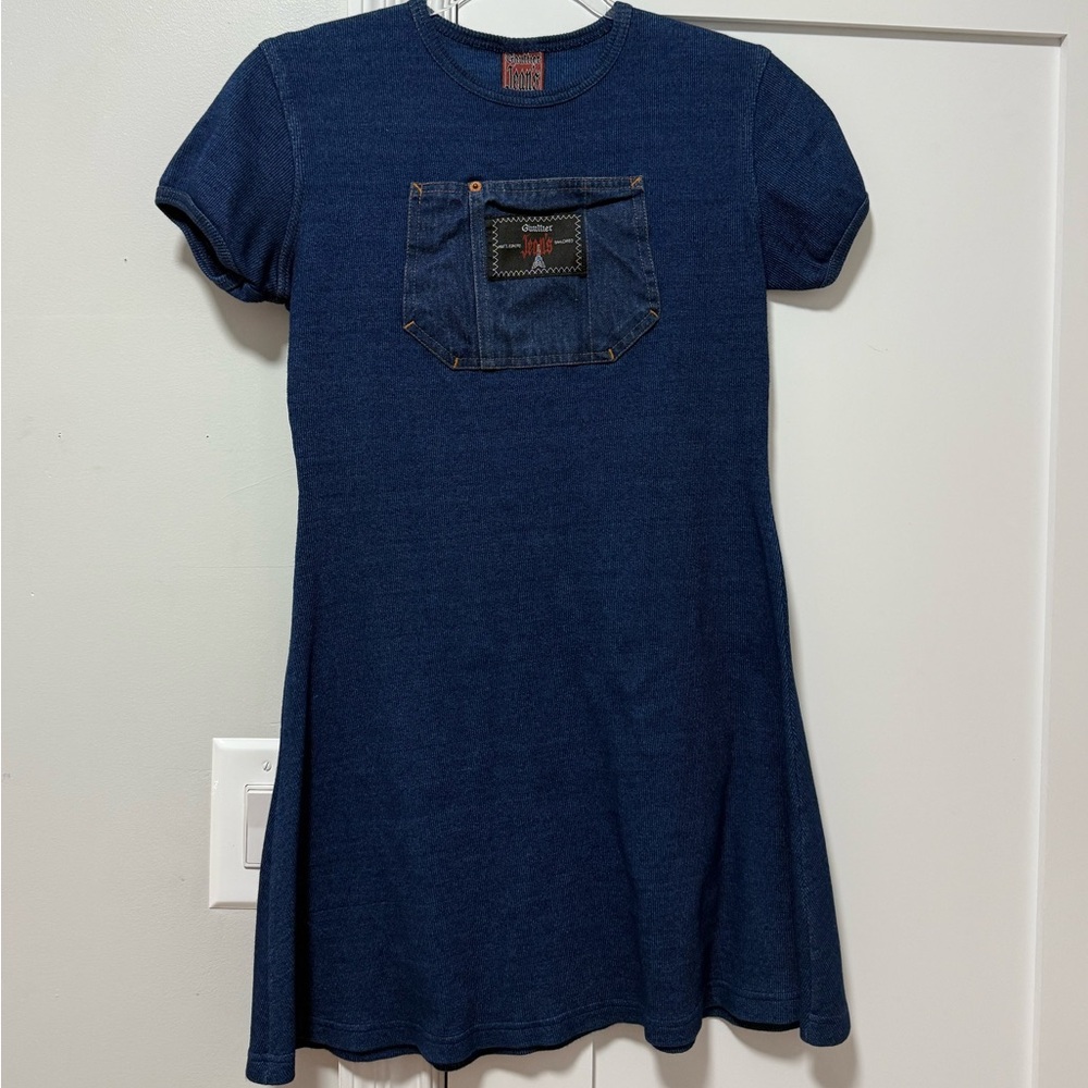 Jean Paul Gaultier Vintage Blue Dress